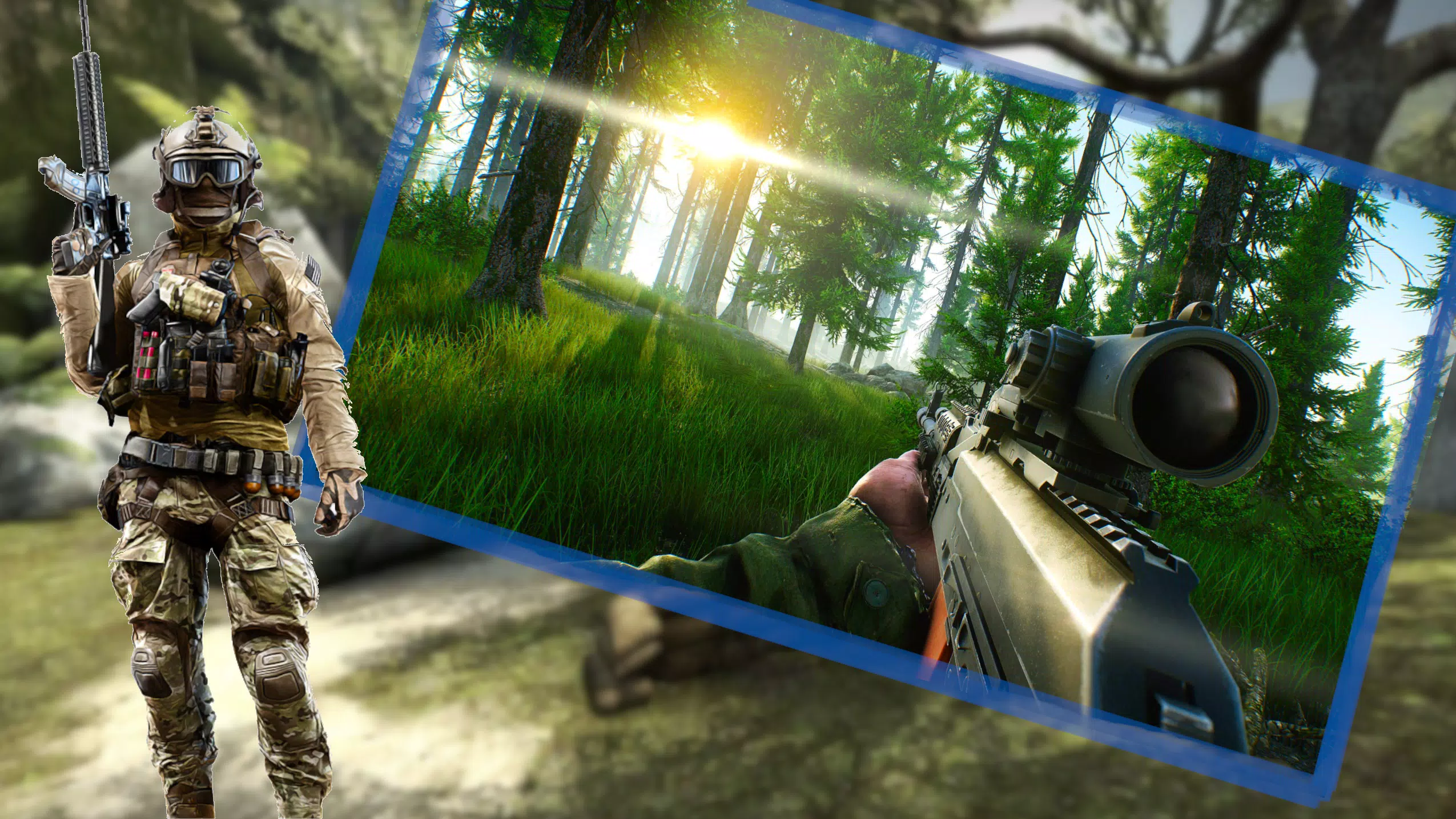 Bolt Action Sniper Rifle Game. BASRG screenshot