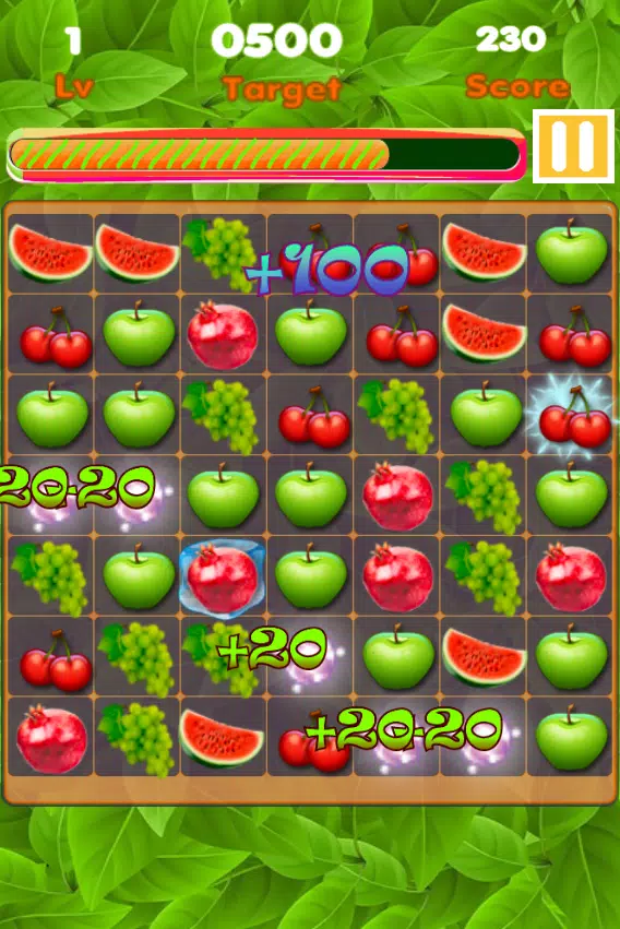 Sweet Fruit Candy Splash Smash screenshot